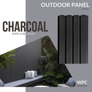 Outdoor Wall Panel | Charcoal