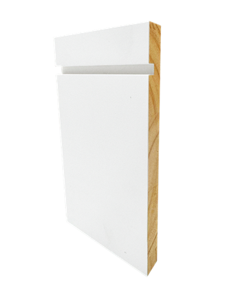 Wood Baseboard ( PX8 )  9/16-in x 7 1/4-in x 16-ft